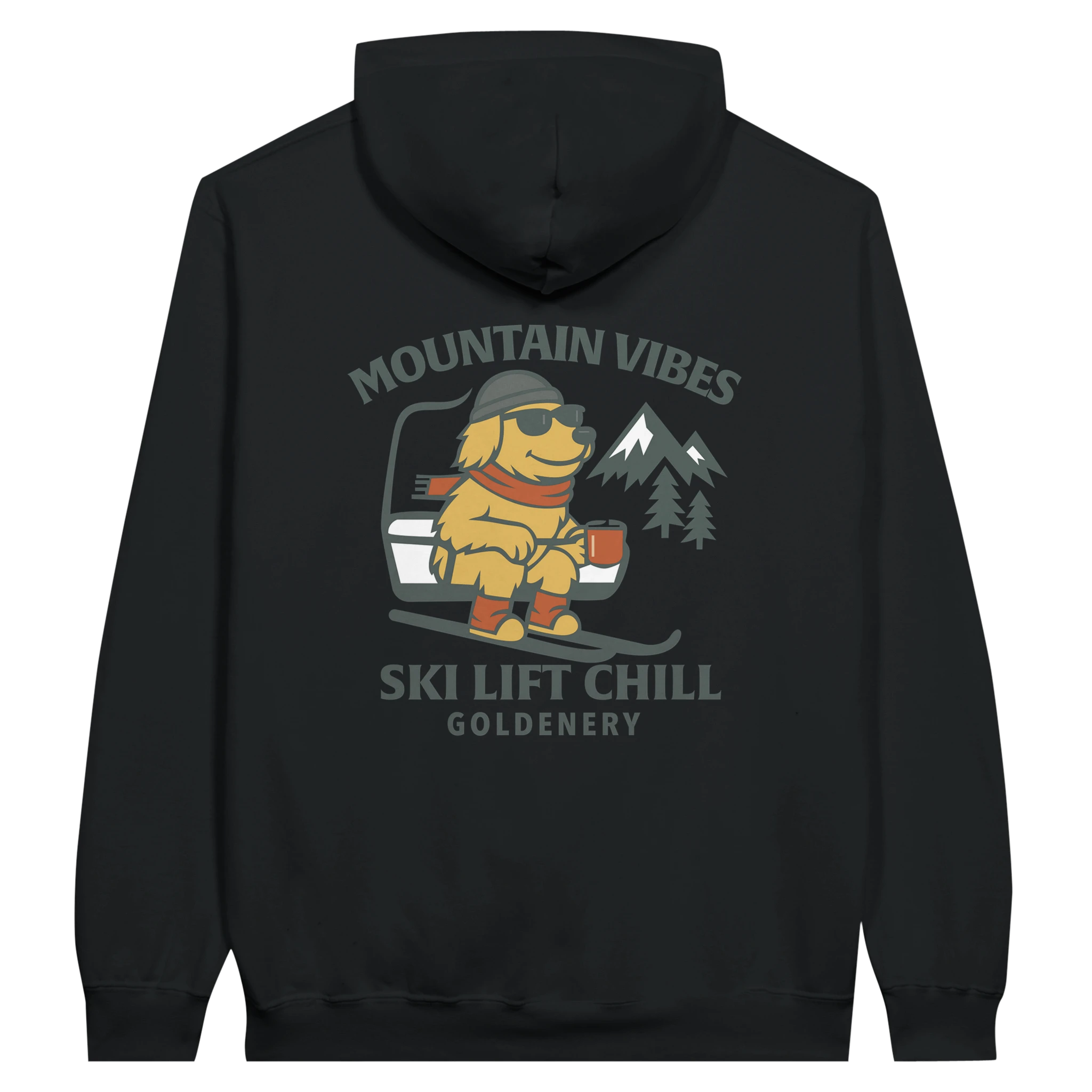 Black / S / Ski Lift Dog