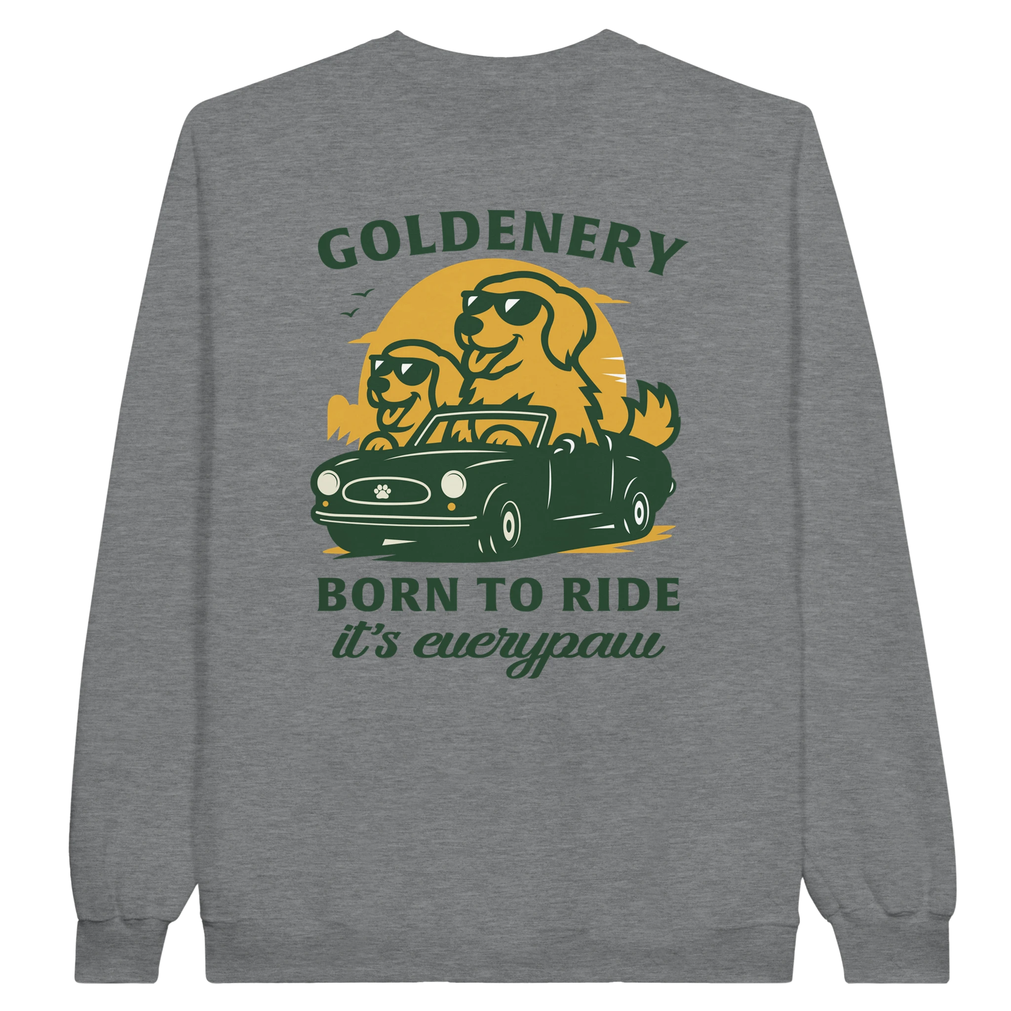 Grey / S / Golden Retriever