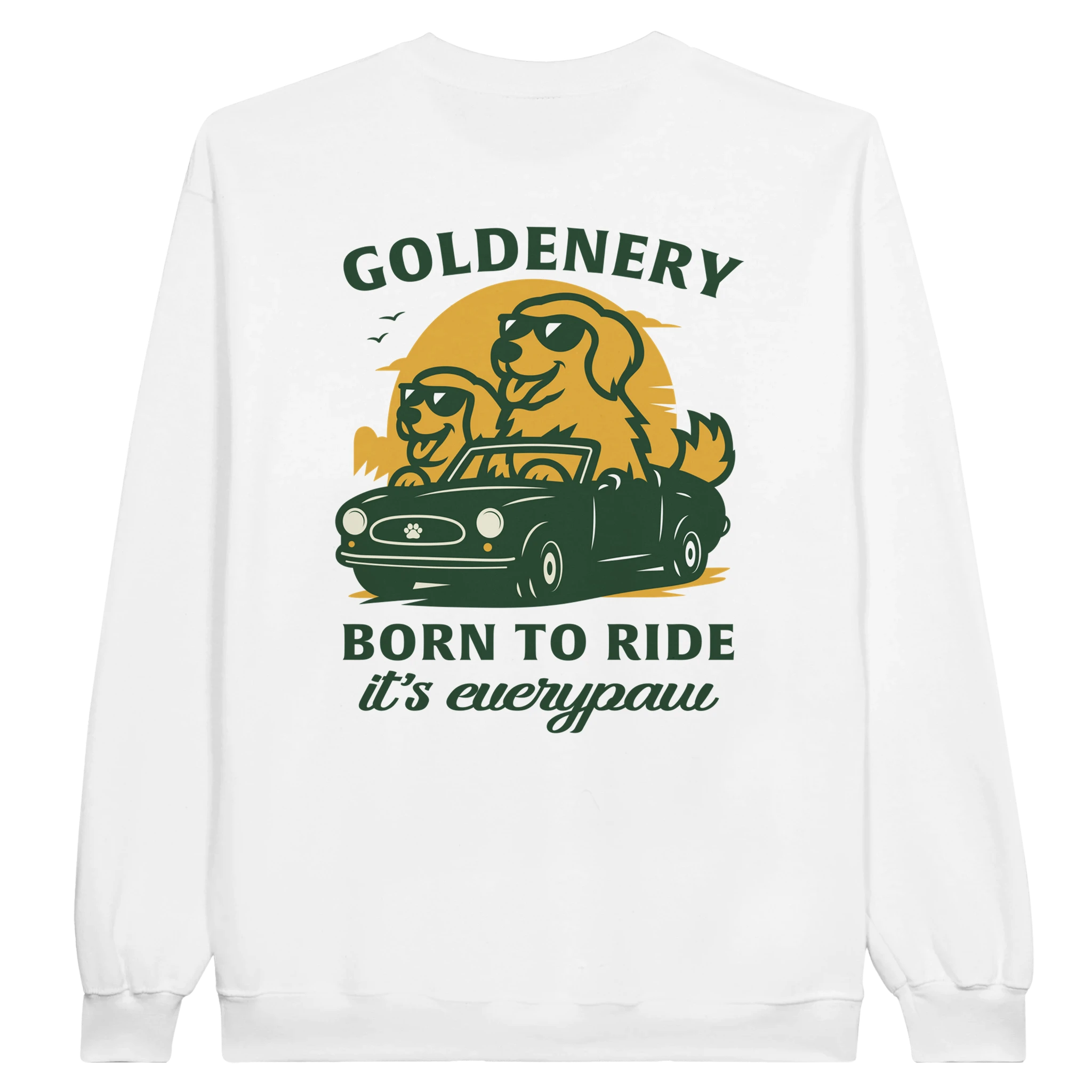 White / S / Golden Retriever